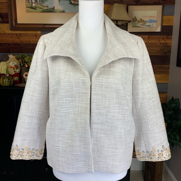 Talbots | Jackets & Coats | Talbots Linen Jacket | Poshmark